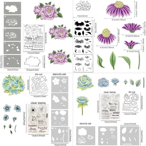 Alinacutle 8 Doll Boy Girl Die Set Dress-up Dlog Dolls Cutting Die Cut for Paper Craft Craft Card Card in Saudi Arabia