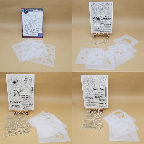 Alinacutle 8 Doll Boy Girl Die Set Dress-up Dlog Dolls Cutting Die Cut for Paper Craft Craft Card Card in Saudi Arabia