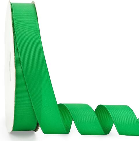 شريط Grosgrain ، 1 بوصة × 50 ياردة أبيض الشريط الصلب ألوان الشريط لفة الشريط أشرطة لشرائط التغليف للهدية للحرف اليدوية أقواس الخياطة أقواس الشعر باقات الزفاف in Kuwait
