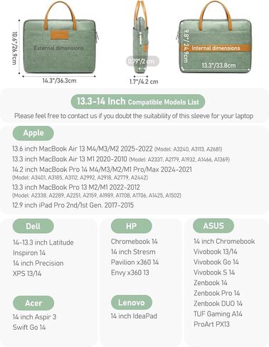 غلاف كمبيوتر محمول مقاوم 15-16 بوصة مع مقبض ، حقيبة كمبيوتر لـ MacBook Pro 16 M4/M3/M2/M1 Pro/Max ، Macbook Air 15 M4/M3/M2 ، 15.6 بوصة Chromebook ، 16 بوصة TUF Gaming ، Inspiron 16 ، الخريف من خشب الخريف in Kuwait