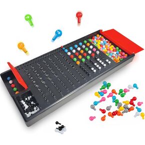 KIDAMI Code Breaker, Classic Codebreaking Travel Board Game, Brain Puzzle Set - 2 Player Battle of Famliy Game, Toys for Kids & Adult