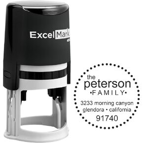 Custom Self Inking Address Stamp - Style 221