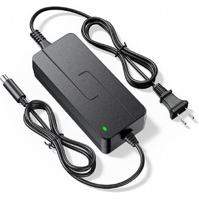 42V 2A Electric Scooter Charger for AovoPro M365 Pro ES60 EW6 ES80 AP07 365GO VT01, YADEA KS5 KS5 Pro KS1 KS3, Macwheel MX1 MX2 MX3 MX Pro, 9.8Ft Power Supply Adapter for 36V Lithium Battery