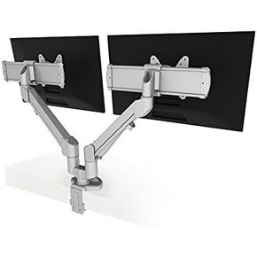 Edge Series Dual Monitor Arm with 2 Motion Limbs, 2 Sliders, White: ESI Ergo EDGE2-MS-WHT (1 Monitor Arm)