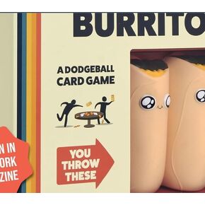 Throw Card Games with Throw Burrito Board Game for Family Party 2-6 Player