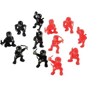 U.S. Toy Lot of 12 Assorted Ninja Action Figure Toys