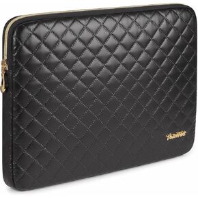 15 16 inch Laptop Sleeve Case for 15" MacBook Pro/Air M4 M3, 16" MacBook Pro M3 M2, 15" Surface Laptop 7, 15.3" IdeaPad Slim 5i Gen 9, 16" ThinkPad E16, 16" Dell 16 Plus, HP Bag, Silver