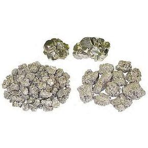Bulk Genuine Pyrite or Fool's Gold - 1 Lb - 30 Pieces