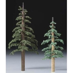 Woodland Scenics TR1627 Premium Lodgepole Tree, 4-5" (2)