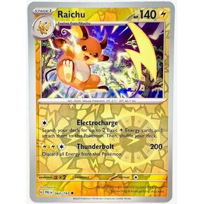 Pokemon - Raichu 064/193 - Paldea Evolved - Reverse Holo Pokemon Card - Foil