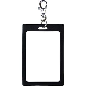 Just 4 Paws Working Animal Clip-On ID Carrier - Fits Standard Size Cards - Clips to Leash, Vest, Collars or Harnesses.