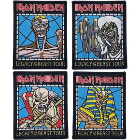 Iron Maiden Legacy of The Beast 2019 Tour Patch Set