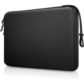 Fintie 15-16 inch Hard Laptop Sleeve Case for MacBook Air 15-in. M4 2025/M3/M2/M1, MacBook Pro 16-in. M4/M3/M2/M1 Pro Max, Shockproof EVA Carrying Bag, Black
