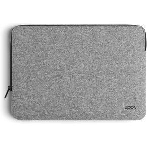 UPPERCASE Slim Zipper Pouch Sleeve Compatible with MacBook Pro 15" and Other 15" Slim Laptops