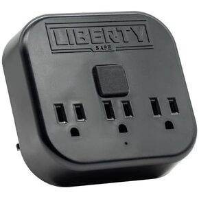 Liberty Safe Power Outlet Kit for Interior Safe Accessories with USB and Ethernet for Dehumidifiers and Lights