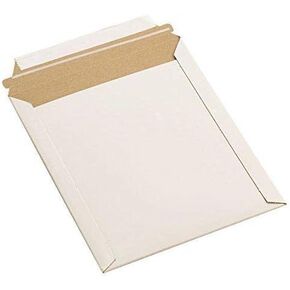 100-12.75x15 RIGID PHOTO MAILERS ENVELOPES FLATS BY VALUEMAILERS