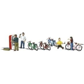 Woodland Scenics Bicycle Buddies HO Scale