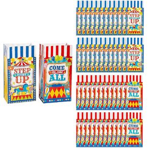 Fun Express Carnival Treat Bags with Stickers Bulk 48 Pc