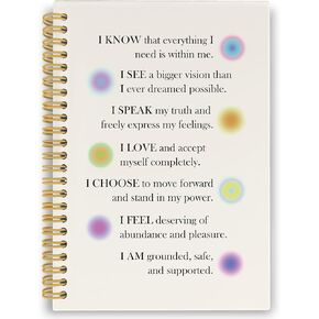 Inspirational Spiral Notebook, Compass Journaling Notebooks for School Work office, Motivational Hardcover Journals Gifts for Women, 160 Pages 5.5 x 8.3 Inch, Retirement Gifts for Men