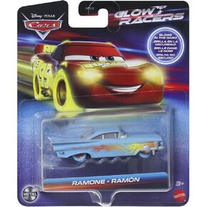 Disney Cars Pixar Ramone Glow Racer Toy Vehicle for Ages 3 and Up