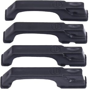 4Pcs RC Car Door Handles,4 Pcs Plastic Simulation Door Handles for Traxxas D90 Axial SCX10 1/10 RC Crawler Car