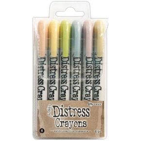 Tim Holtz Distress Crayon Set-Set #8
