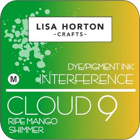 Lisa Horton Crafts Interference Ink Pad -Ripe Mango Shimmer