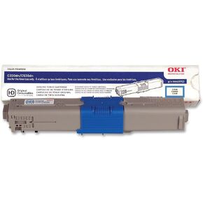 OKIDATA OKI 44469703 -N Toner Print Cartridge Cyan C330 C530 MC361 MC561 3K Pages