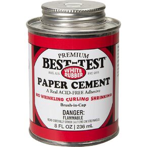 Best-Test Premium Paper Cement 8OZ Can (139)