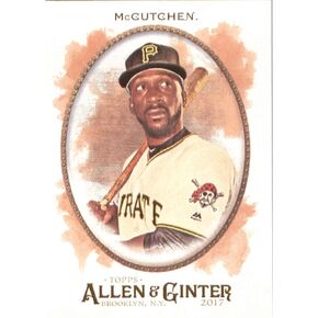 Baseball MLB 2017 Allen and Ginter #28 Andrew McCutchen NM-MT Pirates