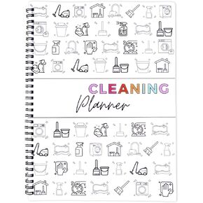 Adhd Cleaning Planner, Daily Weekly Monthly Planner for Home, Editable Yearly Cleaning Schedule and Checklist, Custom Household Chores Checklist Notebook, Cleaning Plan Schedule Book
