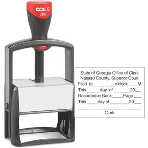 Heavy Duty Return Address Stamp HD2800 Self Inking Stamp - 10-Line Extra Large Size Stamp - Choose from Many Fonts and 15 Ink Colors