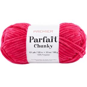 PREMIER YARNS Yarn Parfait Chunky PIN, Bright Pink