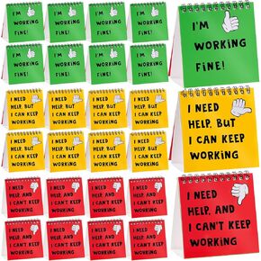 24PCS I Need Help Mini Flip Chart,Classroom Management Tools Self Assessment Cards for Students Behavior,Educational and Learning Activities Supplies for Elementary Students Teachers Classroom School