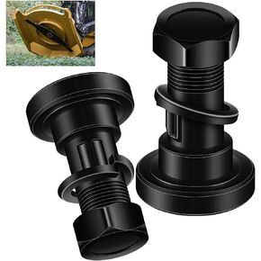 2 PCS 63607 Rotary Cutter Blade Bolt Kit Compatible with L-and Pride/Bu-sh Hog/Bro-wn 3209, 3210, 3368, 2610, 802-263C, 802-277C, 7919, 252BH, 20322, BH2500,WP7919
