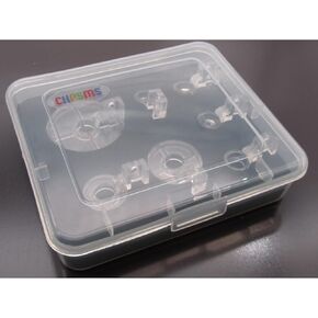 CKPSMS Brand -7PCS #KP-19204 Clear Free Motion Couching Echo Quilting Ruler Presser Foot for Low Shank Sewing Machines