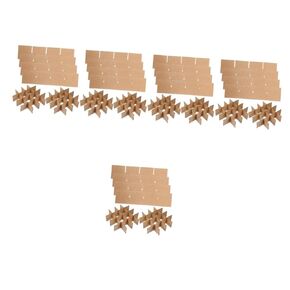 Pcs Shipping Carton Dividers Cardboard Boxes Divider for Plate Glass Dividers for Packing Boxes Divider for Packing Boxes Glass Divider Kits Tableware Paper Cut off
