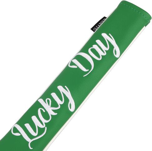 SHABIER PU Leather Waterproof Golf Alignment Stick Cover Club Protector Holds Sticks (Sugar Skull) in Saudi Arabia