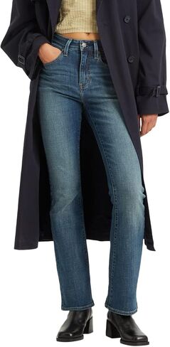 Levi's Womens 725 High Rise Bootcut (Also Available in Plus) Jeans, (New) Blue, 34 Regular US in Saudi Arabia