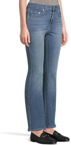 Levi's Womens 725 High Rise Bootcut (Also Available in Plus) Jeans, (New) Blue, 34 Regular US in Saudi Arabia