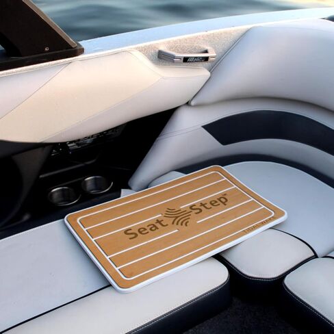 Seat Step Marine Mat-Protect Boat Cushions, Prevent Upholstery Damage, Tears & Dirt from Stepping on Seats (Gray/Black) in Saudi Arabia