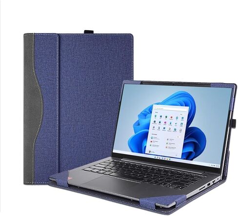 تغطية القضية لـ Lenovo IdeaPad Slim 5 16Iar8 16AIH8 16ABR8 & IDEAPAD 5 PRO 16ACH6 16IHU6 16IAH7 16ARH7 & IDEAPAD PRO 5 16APH8 16ARP8 16IRH8 كمبيوتر المحمول ، حقيبة حماية من الجلد بو (رمادي داكن)) in Kuwait