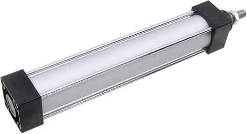 Antrader Air Cylinder SC 50 X 200 Bore: 2 inch Stroke: 8 inch Screwed Piston Rod Dual Action,SC Standard 50 x 200 Air Cylinder Bore 50mm Stroke 200mm,Aluminum Pneumatic Cylinder in Kuwait