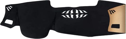 Upgrade Dacron Dashboard Cover Fit for 2014 2015 2016 2017 2018 K-ia Forte Effective Anti Glare, Reduce Reflection, Sun Protection, Dust Proof, UV-Proof -Grey in Saudi Arabia
