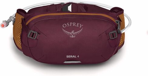 Osprey Seral 7L Unisex Biking Waist Pack with Hydraulics Reservoir, Aprium Purple in Kuwait