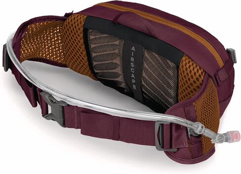 Osprey Seral 7L Unisex Biking Waist Pack with Hydraulics Reservoir, Aprium Purple in Kuwait