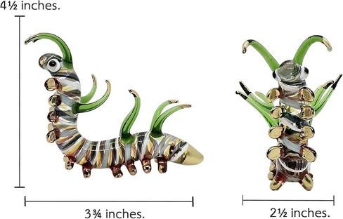 1" Tall Bee Blown Glass Figurine Crystal Insects Dollhouse Replica Miniature Realistic Animal Flamework Collectible Gift and Decor in Saudi Arabia