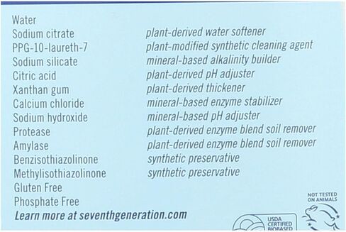 جل غسالة الأطباق الأوتوماتيكي فري آند كلير من الجيل السابع، 42 أونصة - 6 في كل علبة. in Kuwait