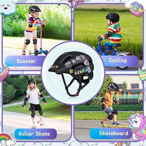 Toddler Helmets 2-4 Years 3-5 5-8 Kids Bike Helmet for Toddlers Age 1-3 Baby Bike Helmet Adjustable Lightweight Cycling Bicycle in Kuwait