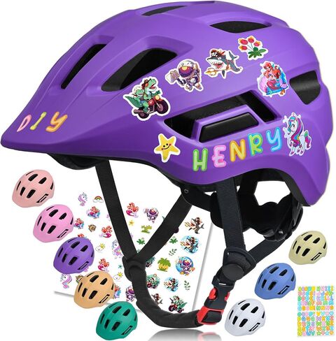 Toddler Helmets 2-4 Years 3-5 5-8 Kids Bike Helmet for Toddlers Age 1-3 Baby Bike Helmet Adjustable Lightweight Cycling Bicycle in Kuwait